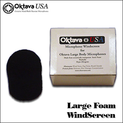 Windscreen for Oktava Large Body Microphones