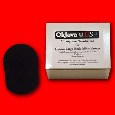 Windscreen for Oktava Large Body Microphones